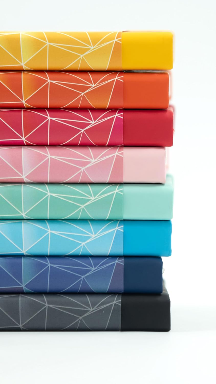 Vibrant Notebook with Pen - A5 Size