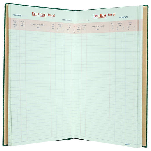 Fullscape Size Cash Book