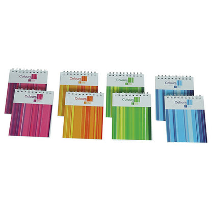Spiral Notebook No.3-Wire-O-Bound Pad - Pack of 8