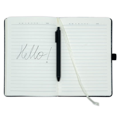 Vibrant Notebook with Pen - A5 Size