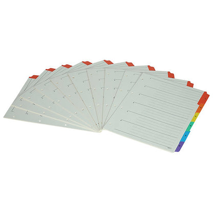 Index File Divider 1 to 6 ( Pack Of 10 )
