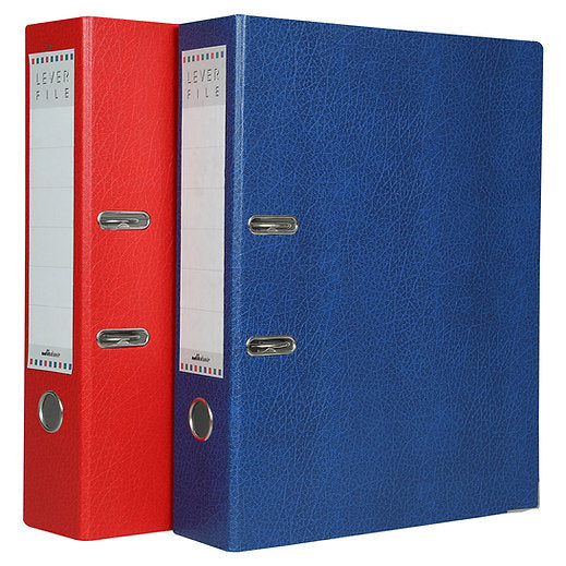Mahavir Premium - Fullscape Size - 2D Lever Arch File with Rado Clip