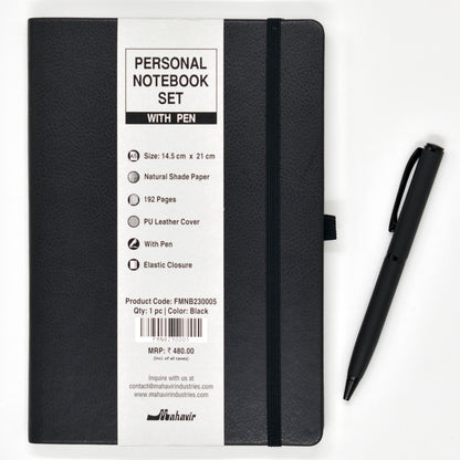 Notebook with Pen Set - A5 Size