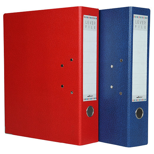Mahavir Premium - Fullscape Size - 2D Lever Arch File with Rado Clip