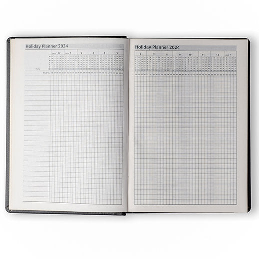 A5 Size - One Day to a Page New Year Premium Diary