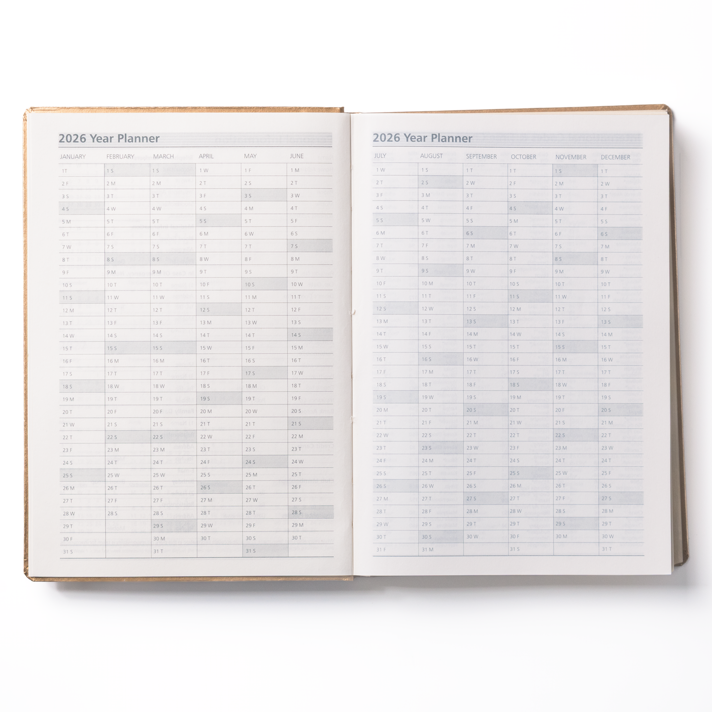 Millennium Collection Year Diary - A5