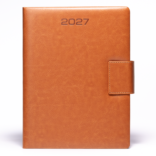 2027 Executive Diary with Magnetic Flap | A5 | B5