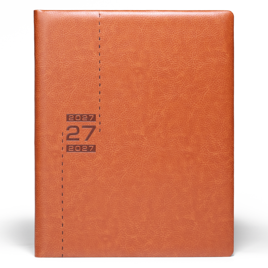 2027 Week At A Glance New Year Premium Diary - A4 Short size