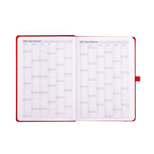2027 One Day to a Page New Year Fabrica Diary - A5 | B5