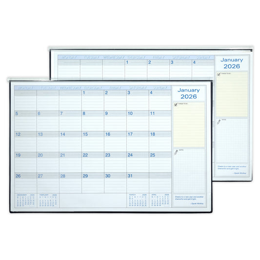 2026 Table Planner | Lay Flat Desk Calendar