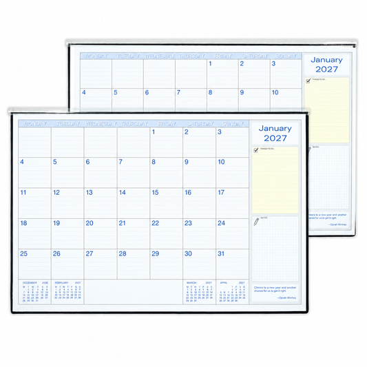 2027 Table Planner | Lay Flat Desk Calendar